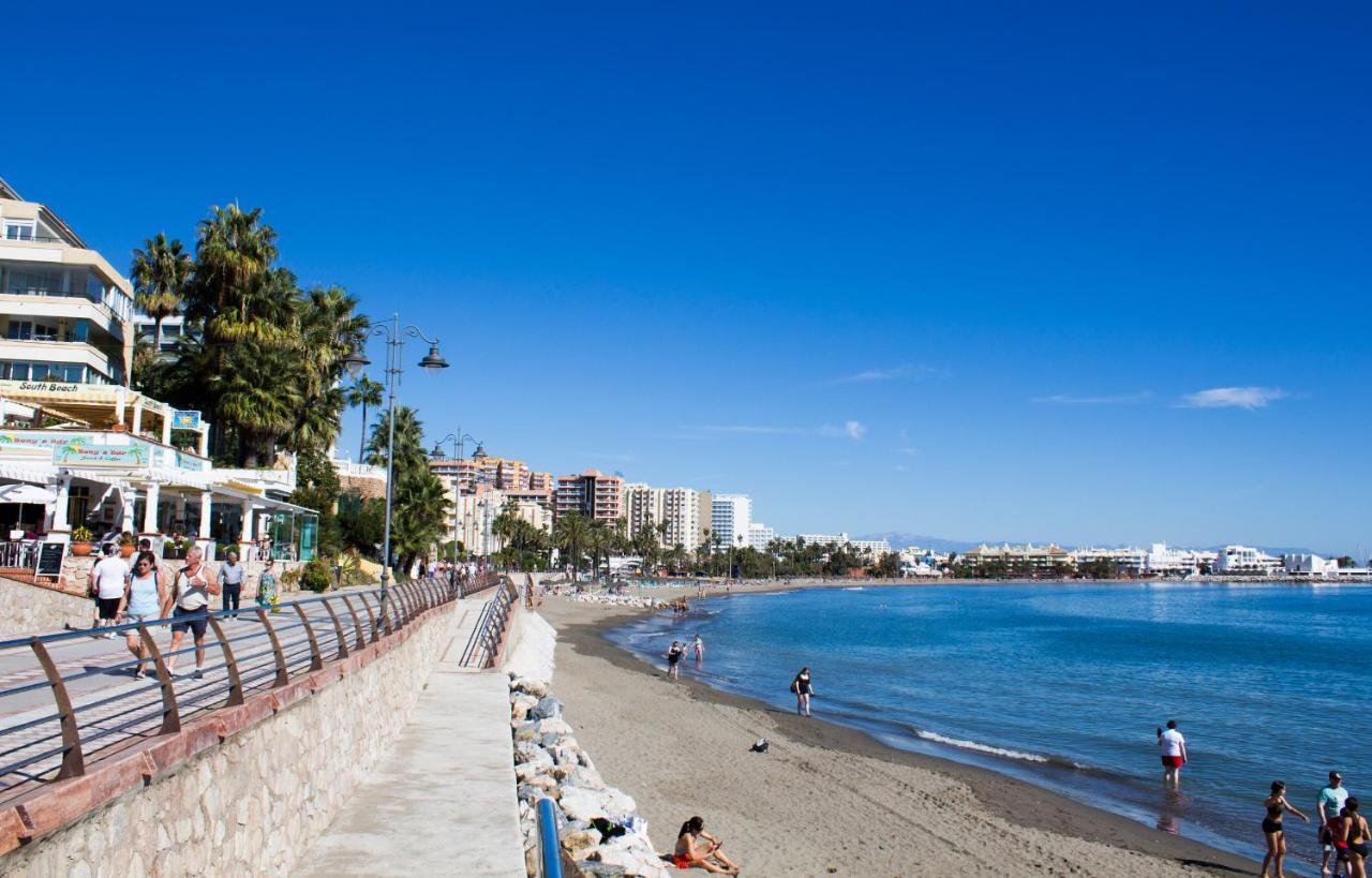 Benal Beach Suite, Parque Acuatico Y Vistas Al Mar เบนัลมาเดนา ภายนอก รูปภาพ